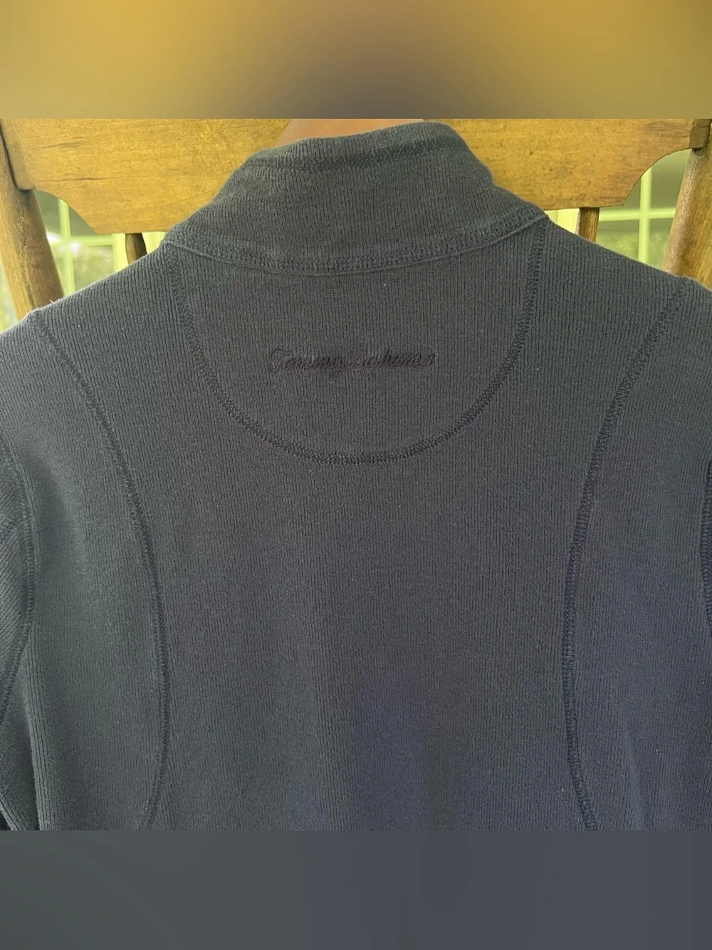 Tommy Bahama Mens Full Zip Sweatshirt Jacket Blue Medium M